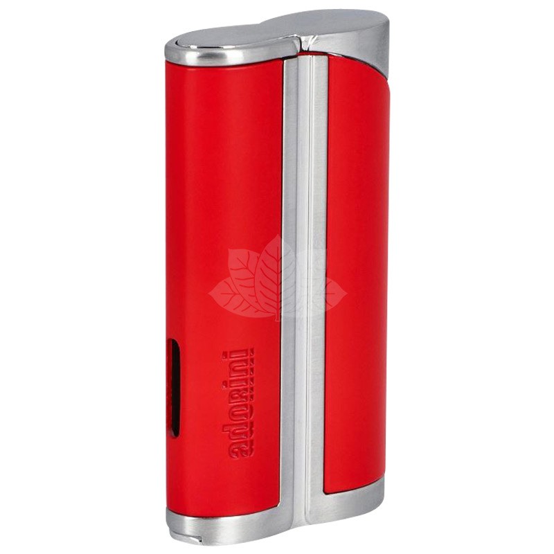 Adorini 喷射火焰曲线打火机 红色