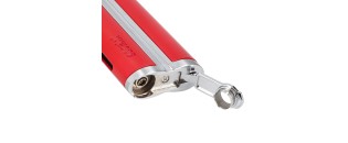 Adorini 喷射火焰曲线打火机 红色