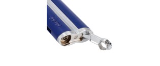 Adorini 喷射火焰曲线蓝色打火机