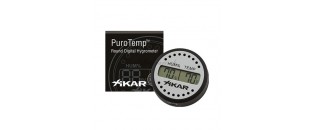 Xikar PuroTemp 数字圆形湿度计