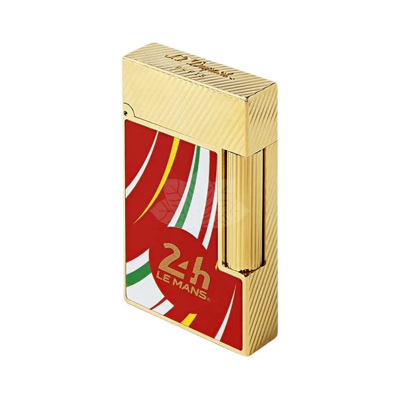 ST Dupont Ligne 2 打火机 - 24 小时勒芒红色/金色